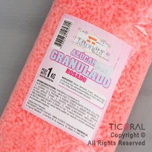 AZUCAR GRANULADA ROSA EN DOSIS 1KG X 1